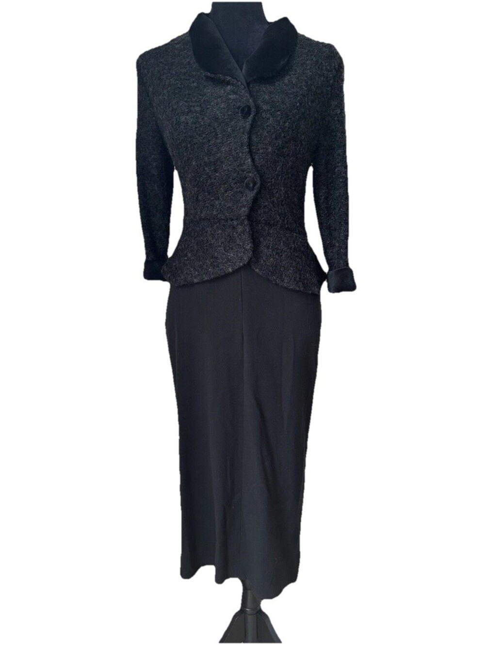 Miss Candyfloss Womens Charilyn Boucle Pencil Dress Size XS